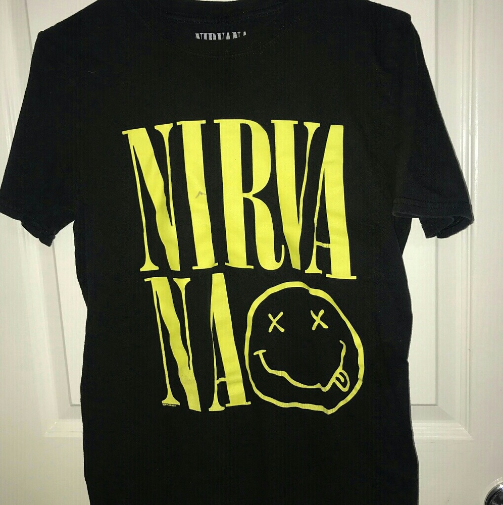 Nirvana band t-shirt